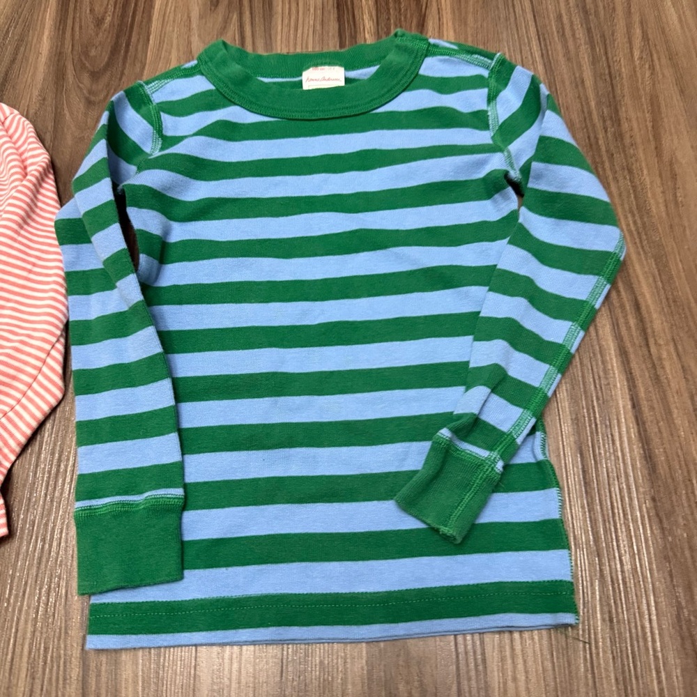 4 of Hanna Anderson toddler 4T pajama long sleeve shirt - Picture 3 of 8